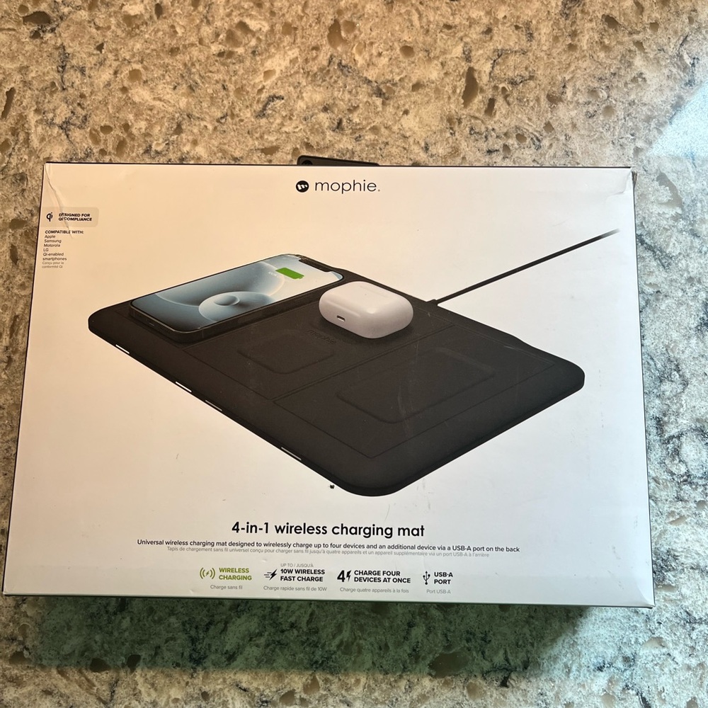 Mophie Wireless Charging Mat - Black